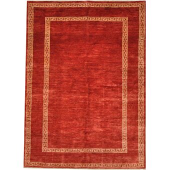 Afghan Hand-knotted Gabbeh Wool Rug (5'7 x 7'9)