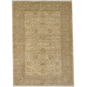 Afghan Hand-knotted Oushak Wool Rug (4'9 x 6'7)