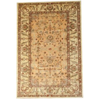 Afghan Hand-knotted Oushak Wool Rug (7' x 10'4)