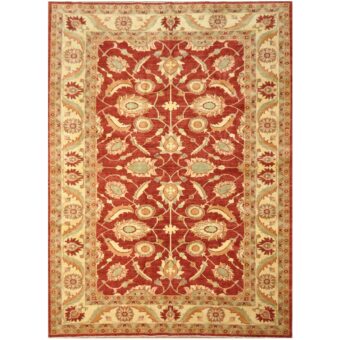 Afghan Hand-knotted Oushak Wool Rug (8' x 11')