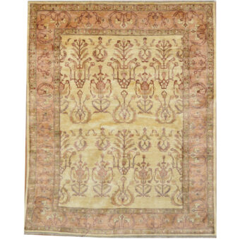 Afghan Hand-knotted Oushak Wool Rug (6'2 x 7'8)