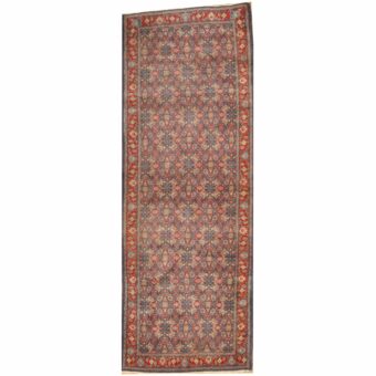 Persian Hand-knotted Mahal Wool Rug (3'9 x 10'5)