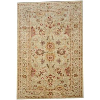 Afghan Hand-knotted Oushak Wool Rug (6'1 x 8'10)