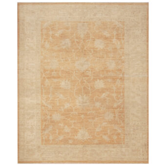 Afghan Hand-knotted Vegetable Dye Oushak Wool Rug (4'10 x 5'10)