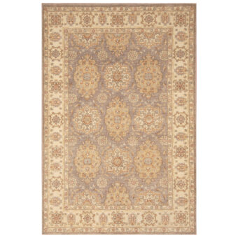 Afghan Hand-knotted Vegetable Dye Khotan Wool Rug (6'1 x 8'9)
