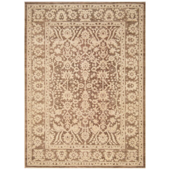Afghan Hand-knotted Vegetable Dye Oushak Wool Rug (6' x 9'3)