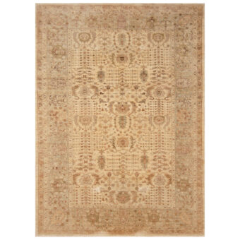 Afghan Hand-knotted Vegetable Dye Oushak Wool Rug (6'1 x 8'4)