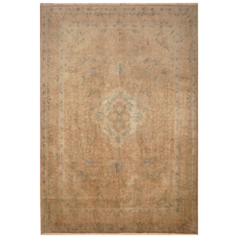 Persian Hand-knotted 1940's Semi-antique Tabriz Wool Rug (6'6 x 8'4)
