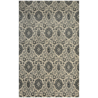 Indo Hand-knotted Tibetan Wool Rug (5' x 8'1)