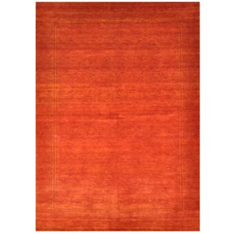 Indo Hand-knotted Gabbeh Wool Rug (5'4 x 7'4)