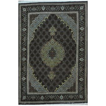 Persian Hand-knotted Tabriz Wool Rug (3'7 x 5')