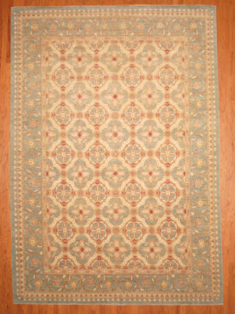 Afghan Hand-knotted Vegetable Dye (9'11 x 14'4)