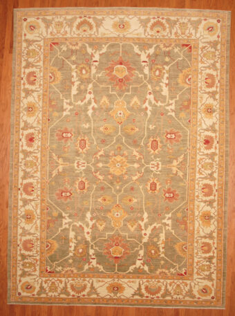 Afghan Hand-knotted Vegetable Dye (10' x 13'8)