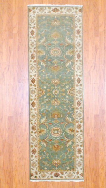 Indo Hand-knotted Vegetable Dye (2'9 x 8'8)