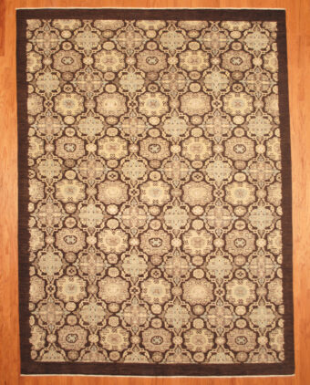 Afghan Hand-knotted Vegetable Dye (9'9 x 13'1)