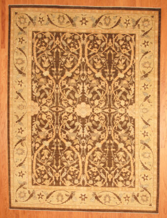 Afghan Hand-knotted Vegetable Dye (9'1 x 12'3)