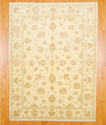 Afghan Hand-knotted Fine Vegetable Dye (6'10 x 9'2 )