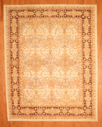 Afghan Hand-knotted Vegetable Dye (8'10 x 11'2)