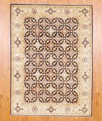 Afghan Hand-knotted Fine Vegetable Dye (4'10 x 6'7)