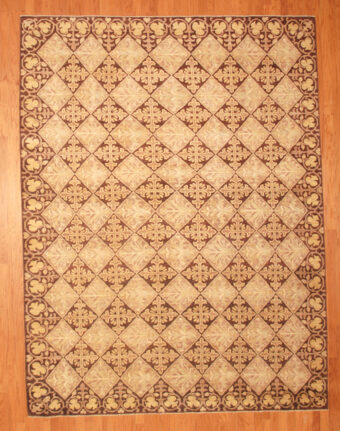Afghan Hand-knotted Vegetable Dye (9' x 11'10)