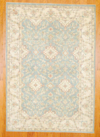 Afghan Hand-knotted Fine Vegetable Dye (6'2 x 8'11)