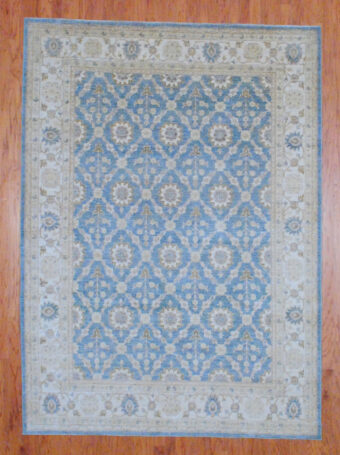 Afghan Hand-knotted Vegetable Dye (7'2 x 9' 10)