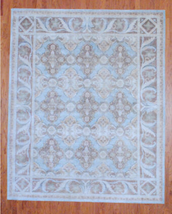 Afghan Hand-knotted Vegetable Dye (8' x 9'9) 