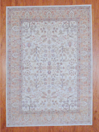 Afghan Hand-knotted Vegetable Dye (7' x 9'9 )