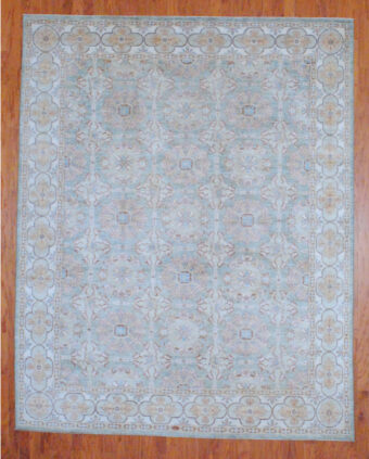Afghan Hand-knotted Vegetable Dye (8' x 9'11)