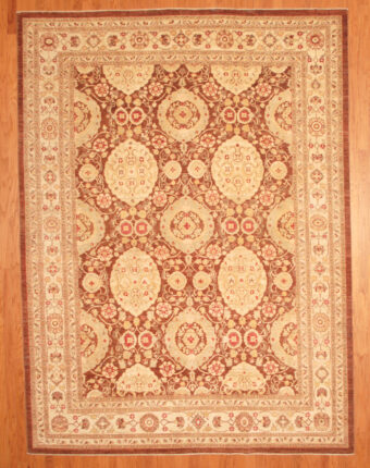 Afghan Hand-knotted Vegetable Dye (8'10 x 11'10)
