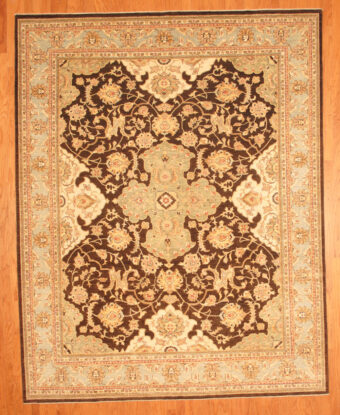 Afghan Hand-knotted Vegetable Dye (8'10 x 11'1)