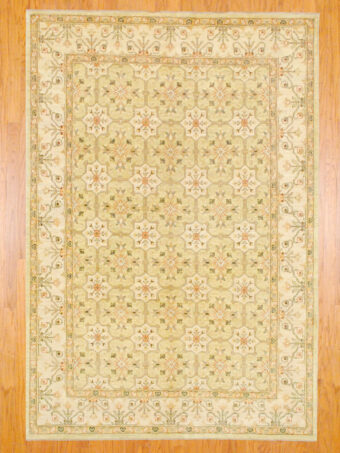 Afghan Hand-knotted Fine Vegetable Dye (6' x 8'9)