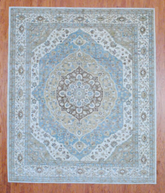 Afghan Hand-knotted Vegetable Dye (8' x 9'5)