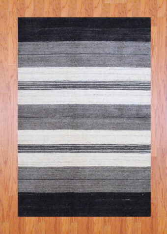 Indo Hand-knotted Tibetan (4' x 6')