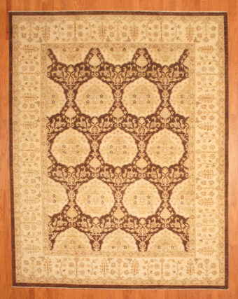 Afghan Hand-knotted Vegetable Dye (9'1 x 11'6)