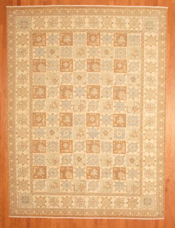 Afghan Hand-knotted Vegetable Dye (9'1 x 12'2)