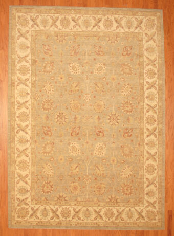 Afghan Hand-knotted Vegetable Dye (8'7 x 12'1)