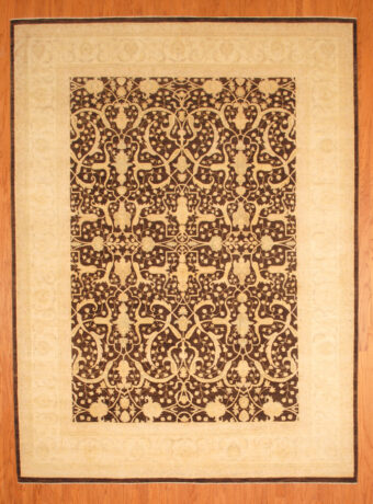 Afghan Hand-knotted Vegetable Dye (8'9 x 11'9)