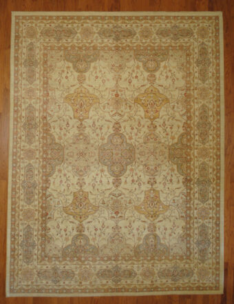 Afghan Hand-knotted Vegetable Dye (9' x 11'9)