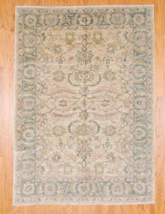 Afghan Hand-knotted Fine Vegetable Dye (6' x 8'5 )