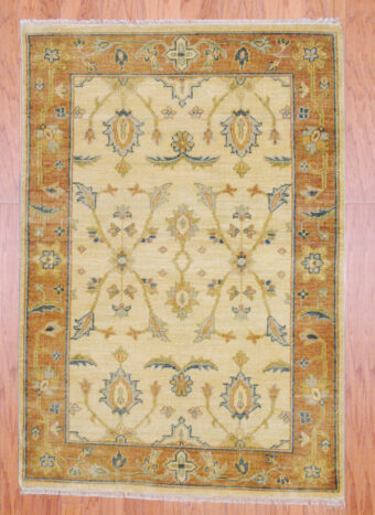 Indo Hand-knotted Oushak (4' x 5'10)