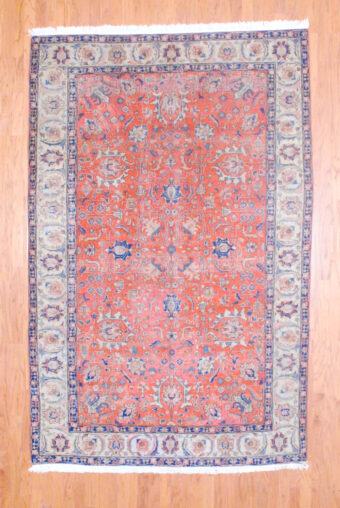 1920's Antique Persian Hand-knotted Tabriz (6'6 x 10)