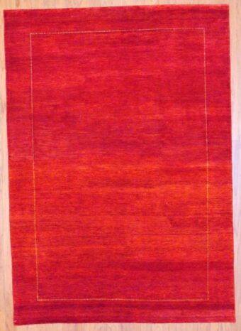 Indo Hand-knotted Gabbeh (5' x 7')