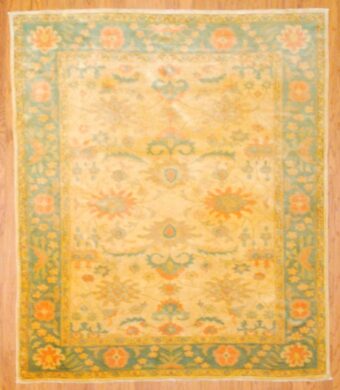Egyptian Hand-knotted Vegetable Dye (6' x 7')