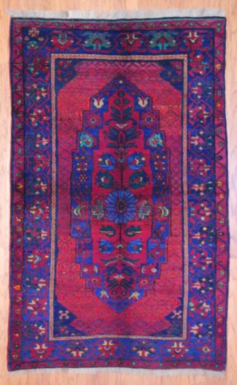 Afghan Hand-knotted Balouchi (4'8 x 7'4)