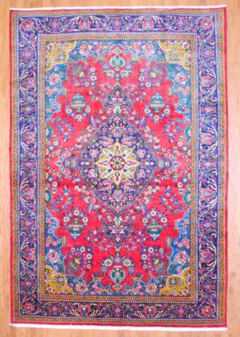 Persian Hand-knotted Tabriz (8' x 11'6)