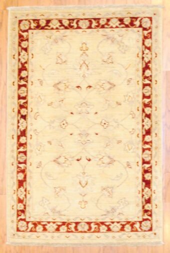 Afghan Hand-knotted Vegetable Dye (3'3 x 4'10)