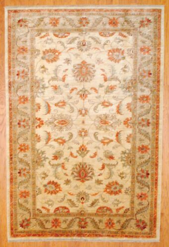 Afghan Hand-knotted Fine Vegetable Dye (6'6 x 9'9)