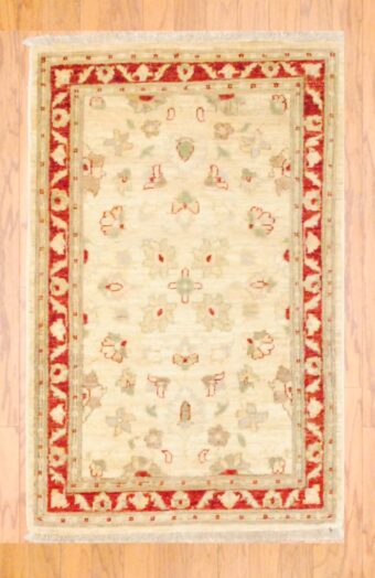 Afghan Hand-knotted Vegetable Dye (2'6 x 3'10)