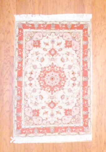 Persian Hand-knotted Fine Tabriz (3' x 5')